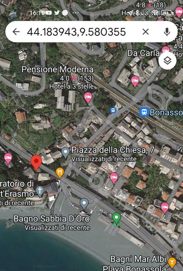 Nido Al Mare Daire Bonassola Dış mekan fotoğraf